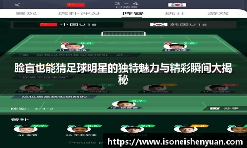 脸盲也能猜足球明星的独特魅力与精彩瞬间大揭秘
